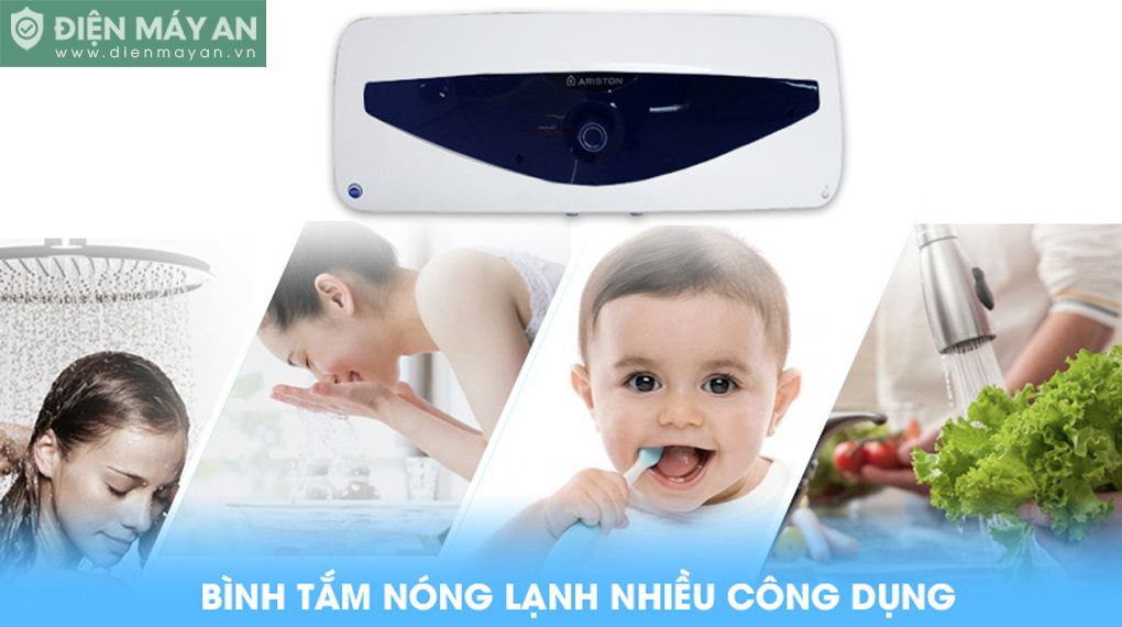 Bình nóng lạnh Ariston 20 lít BLU 20 SLIM 2.5 FE